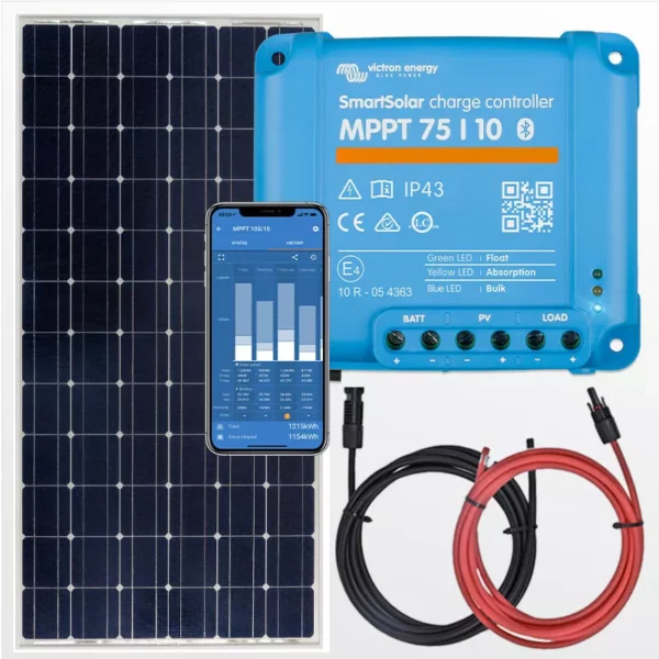 Panel słoneczny 175W z regulatorem MPPT SmartSolar 10A