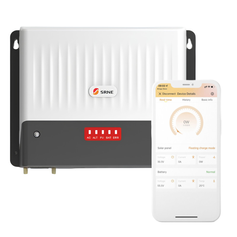 Ładowarka 3-w-1 SRNE bluetooth
