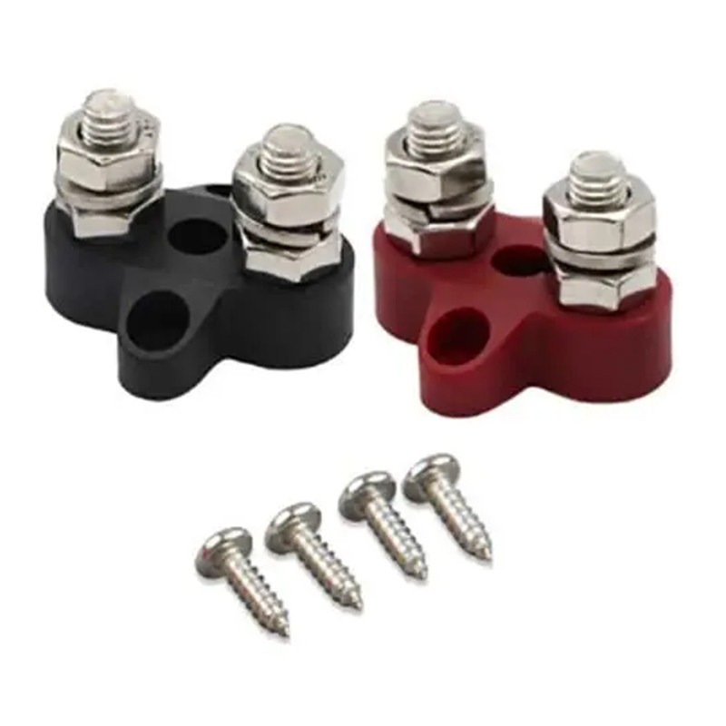 Obrazek produktu Dual Terminal Stud M8-linked set (1 red/1 black) (SKU: 3435) - importowany z CSV (SunTrack) blank