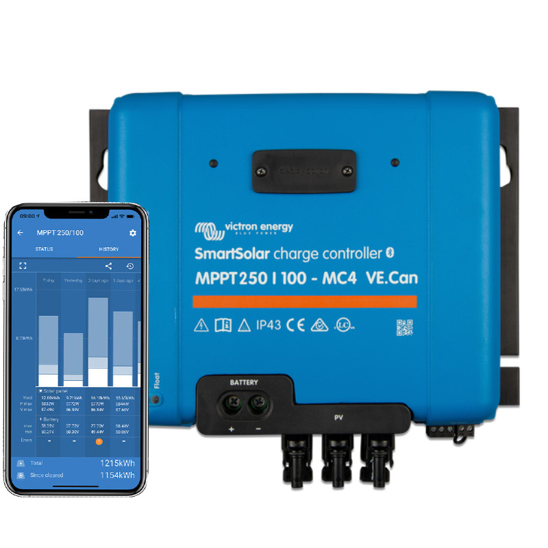 Obrazek produktu SmartSolar MPPT 250/100-MC4 VE.Can (SKU: 3632) - importowany z CSV (SunTrack) blank
