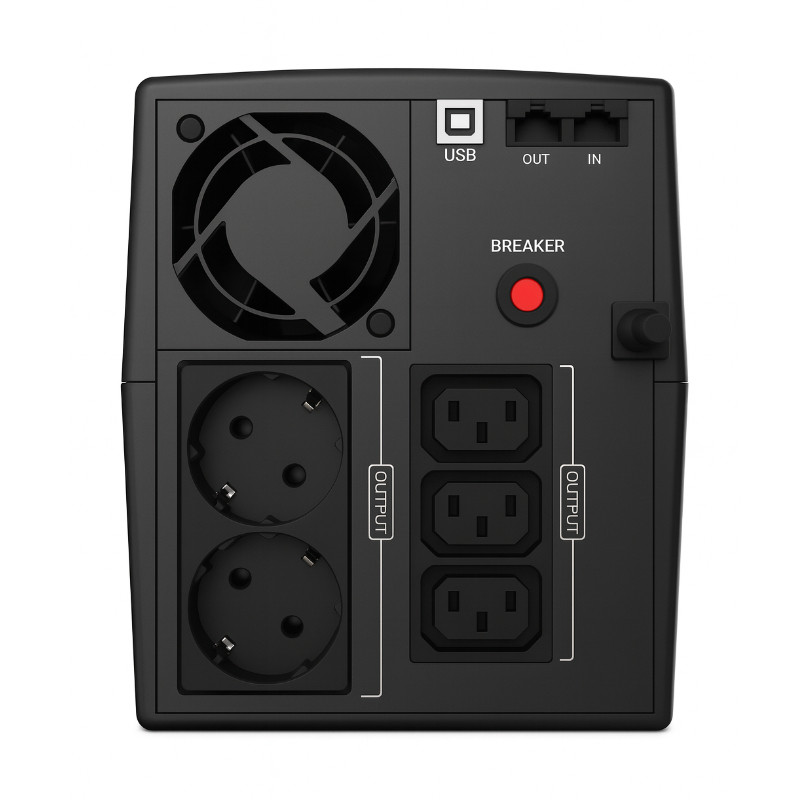 Obrazek produktu UPS Blacktec Office 2200VA / 1320W Line Interactive (SKU: 4107) - importowany z CSV (SunTrack) blank