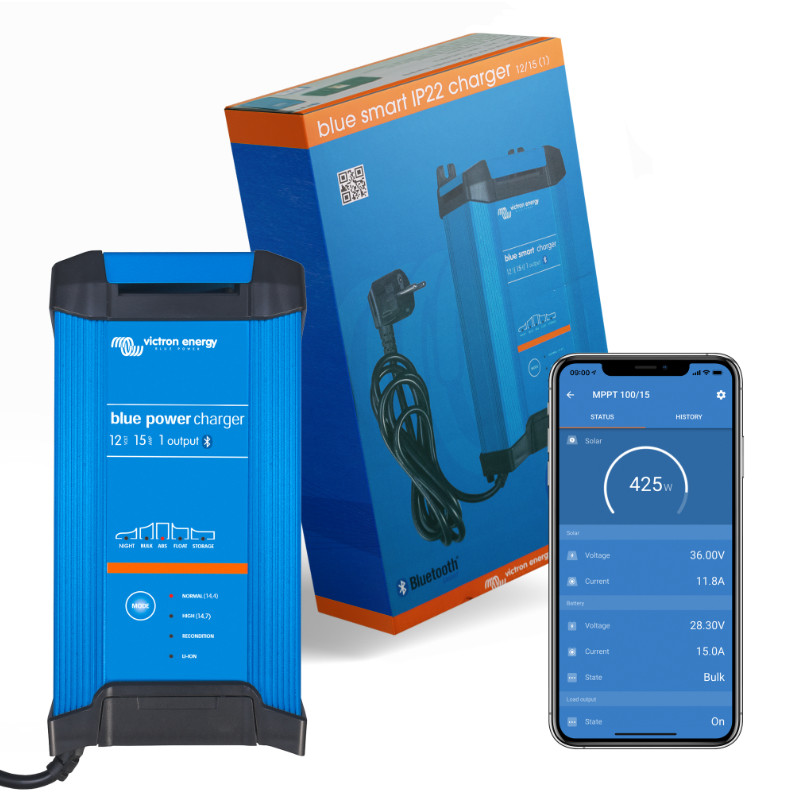 Obrazek produktu Blue Smart IP22 Charger 12/15 (1) (SKU: 2524) - importowany z CSV (SunTrack) blank