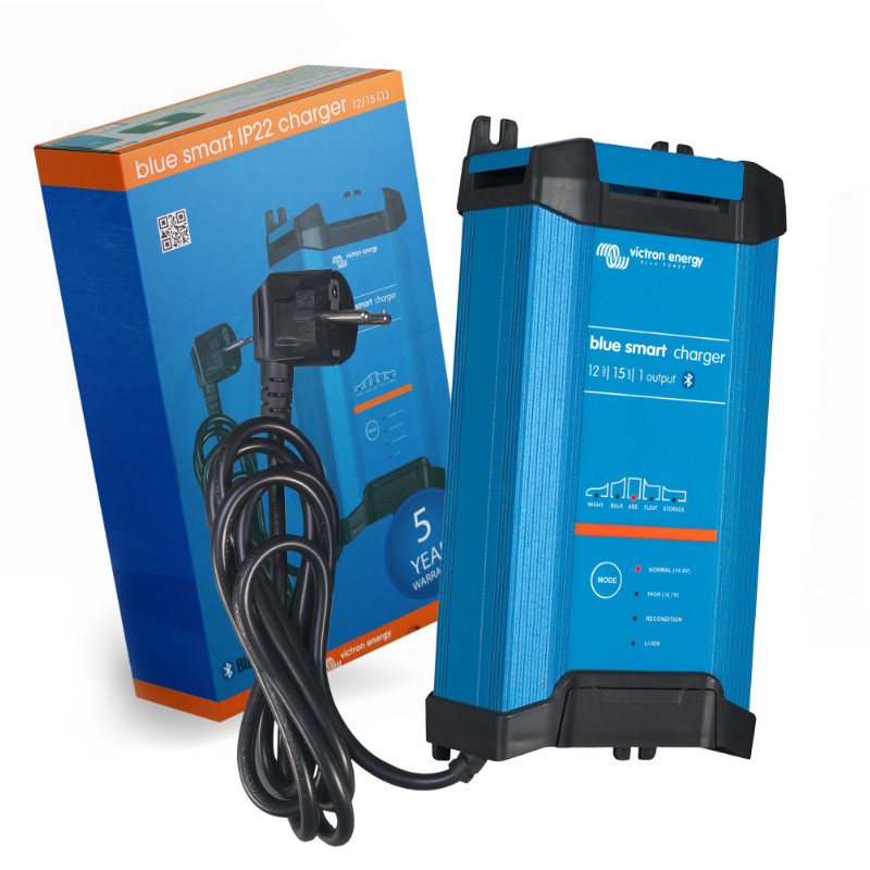 Obrazek produktu Blue Smart IP22 Charger 12/15 (1) (SKU: 2524) - importowany z CSV (SunTrack) blank