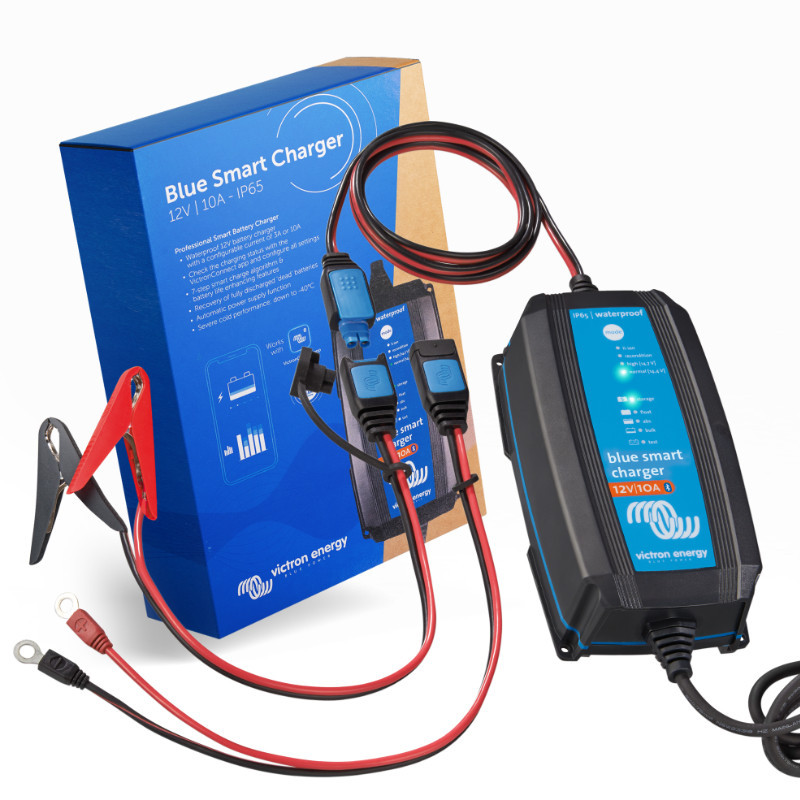 Obrazek produktu Blue Smart IP65 Charger 12/10 + DC connector CEE 7/16 (SKU: 3889) - importowany z CSV (SunTrack) blank