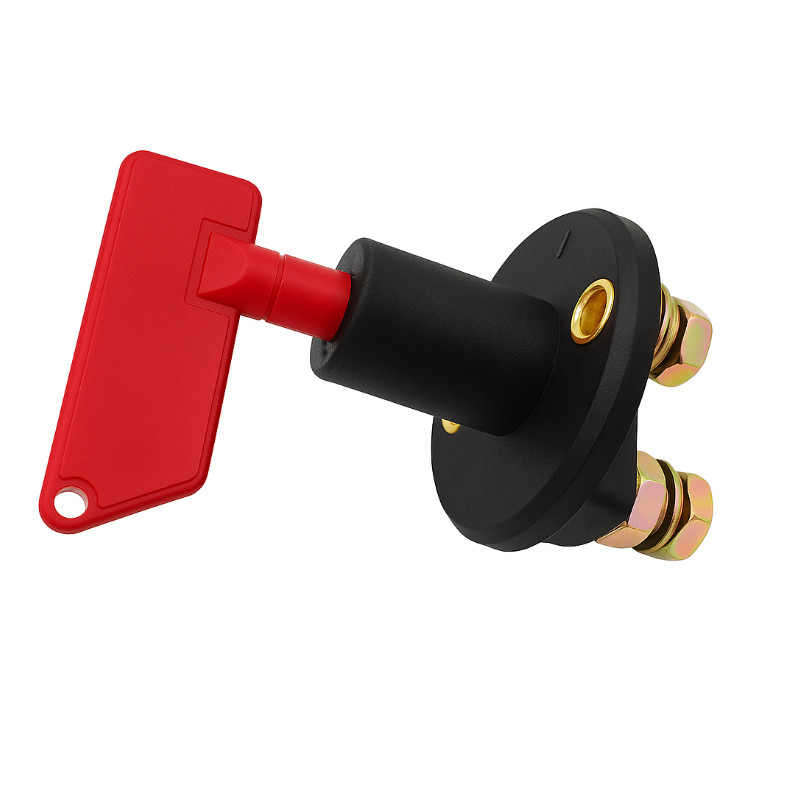 Obrazek produktu Rozłącznik akumulatora Solvian 12/24V 100A ON-OFF (SKU: 4086) - importowany z CSV (SunTrack) blank