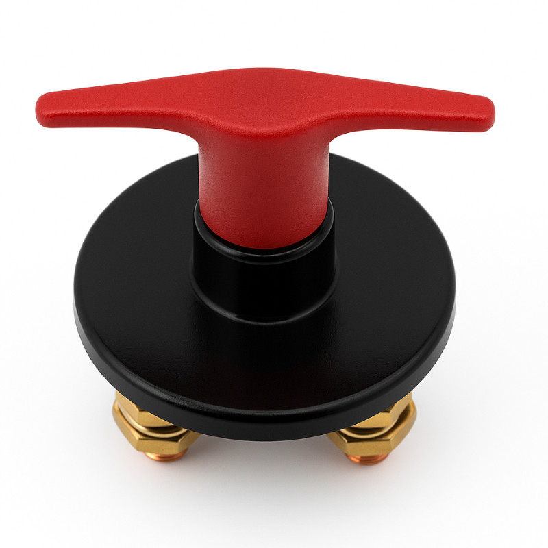 Obrazek produktu Rozłącznik akumulatora Solvian 12/24V 300A ON-OFF (SKU: 4081) - importowany z CSV (SunTrack) blank