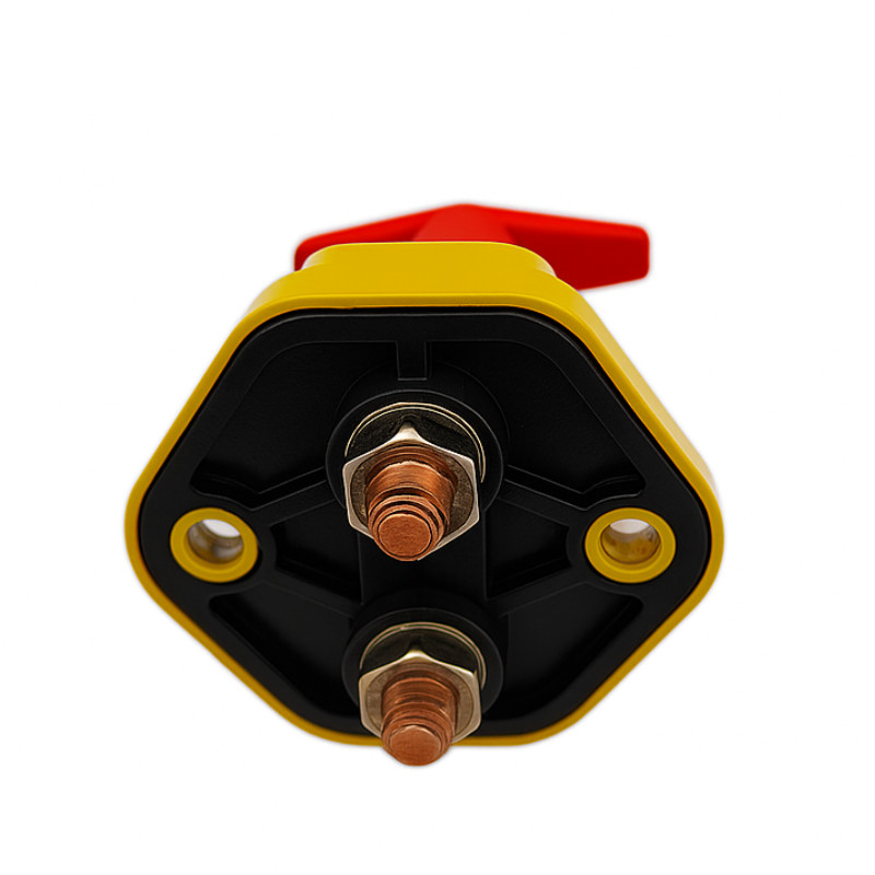 Obrazek produktu Rozłącznik akumulatora Solvian 12/24V 300A ON-OFF (SKU: 4090) - importowany z CSV (SunTrack) blank