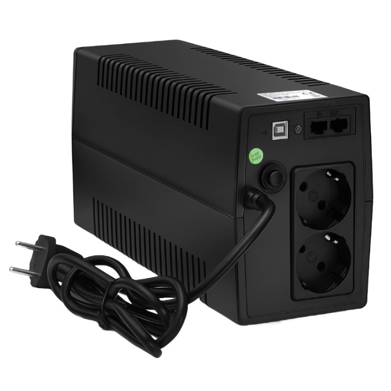 Obrazek produktu UPS Blacktec Office 650VA / 390W Line Interactive (SKU: 4102) - importowany z CSV (SunTrack) blank