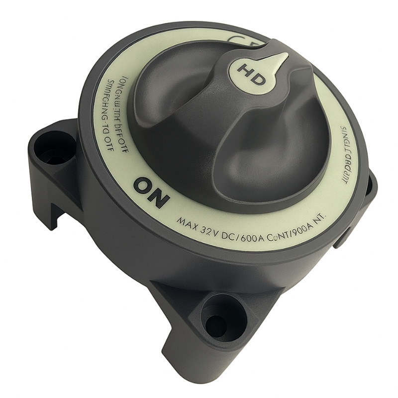 Obrazek produktu Rozłącznik akumulatora Solvian 12-32V 500A IP66 (SKU: 4091) - importowany z CSV (SunTrack) blank