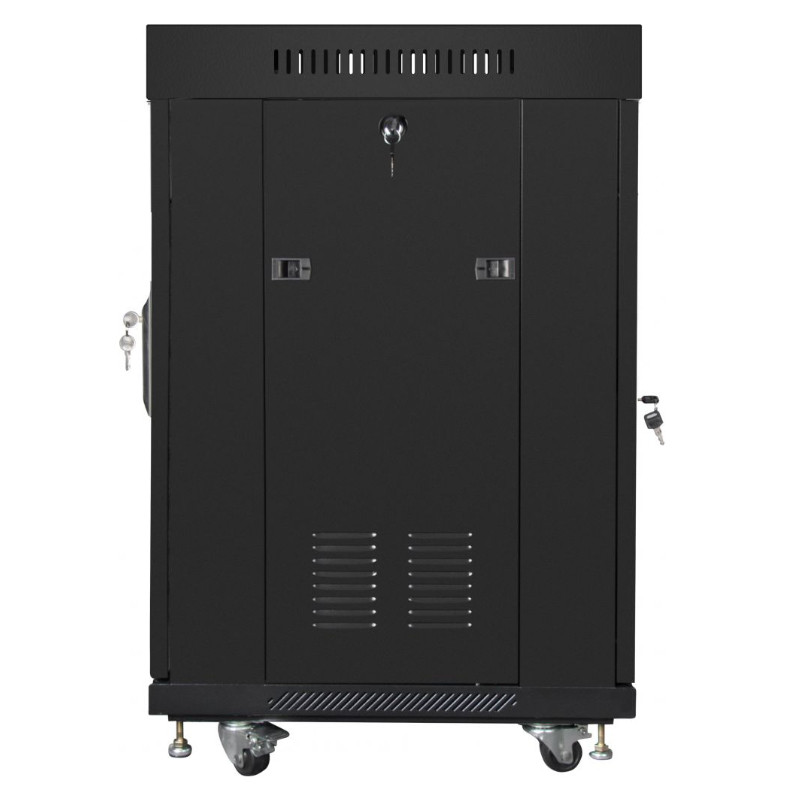Obrazek produktu Szafa Rack Lanberg 19” 15U FF01-6615-12BL V2 z termostatem (SKU: 3980) - importowany z CSV (SunTrack) blank