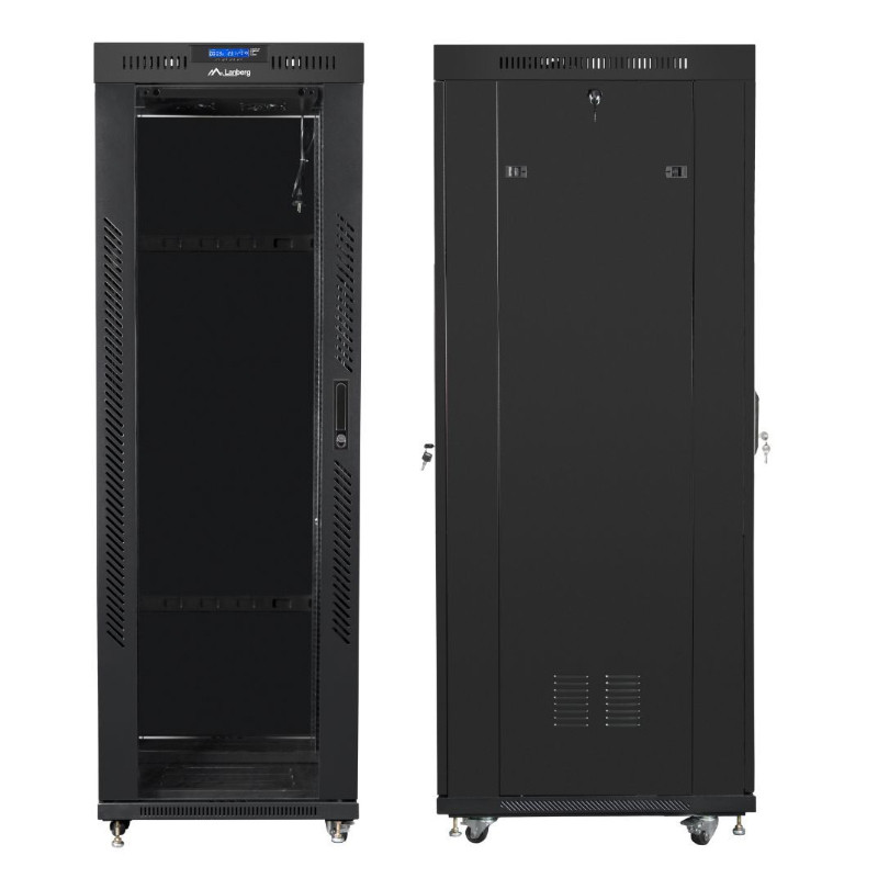 Obrazek produktu Szafa Rack Lanberg 19” 37U FF01-6837-12BL V2 z termostatem (SKU: 3982) - importowany z CSV (SunTrack) blank