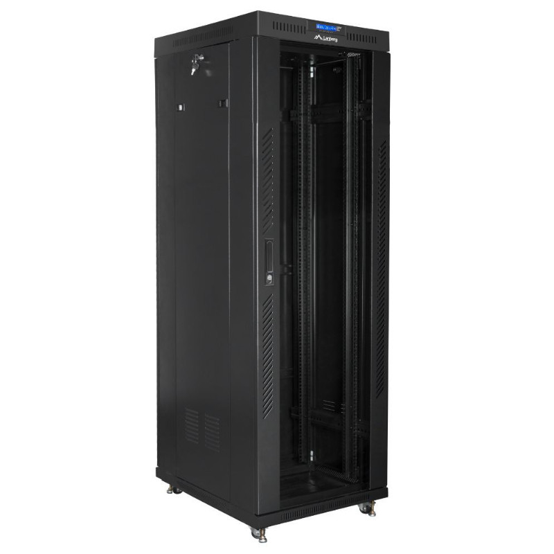 Obrazek produktu Szafa Rack Lanberg 19” 37U FF01-6837-12BL V2 z termostatem (SKU: 3982) - importowany z CSV (SunTrack) blank
