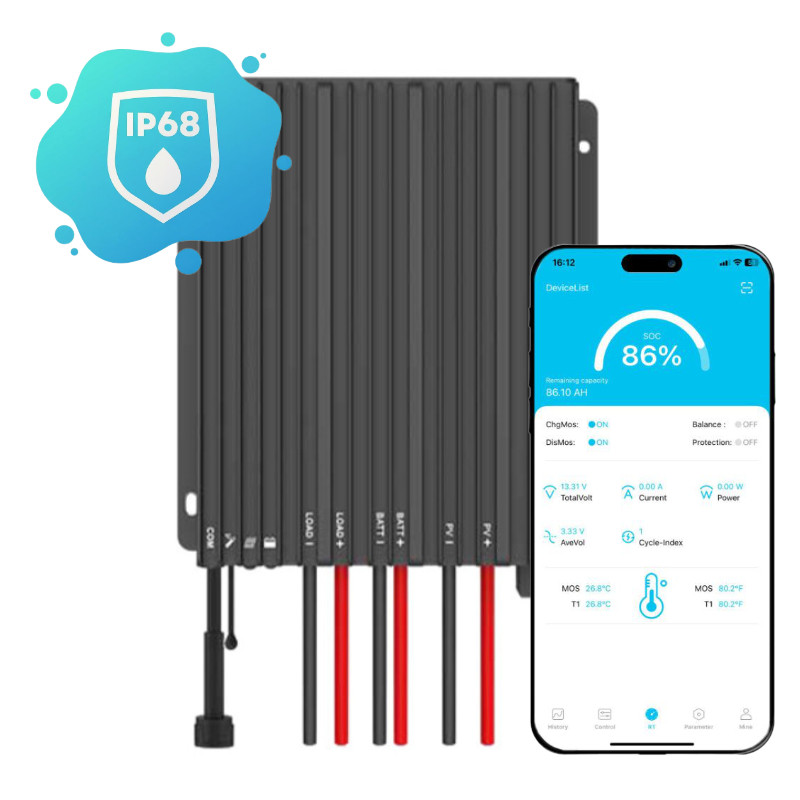 Obrazek produktu Zestaw solarny na łódź 315W z wodoodpornym regulatorem MPPT IP68 (SKU: 3097) - importowany z CSV (SunTrack) blank