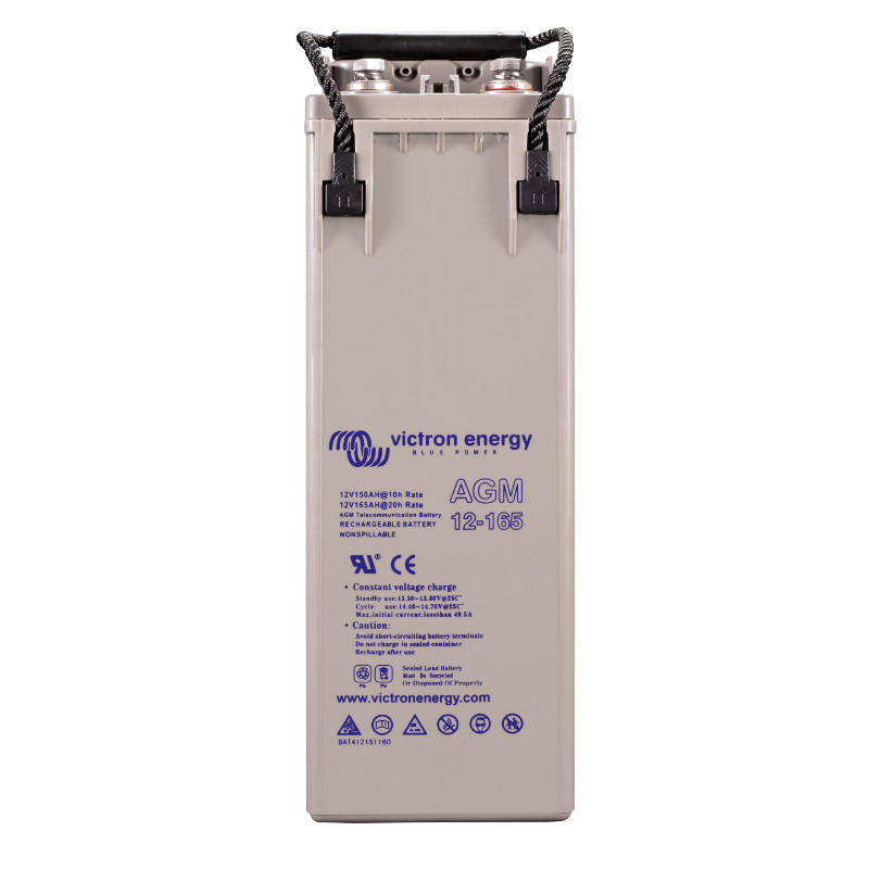 Obrazek produktu 12V/165Ah AGM Telecom Batt. (M8) (SKU: 3348) - importowany z CSV (SunTrack) blank