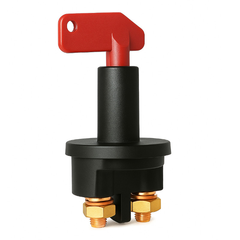 Obrazek produktu Rozłącznik akumulatora Solvian 12/24V 200A ON-OFF (SKU: 4084) - importowany z CSV (SunTrack) blank