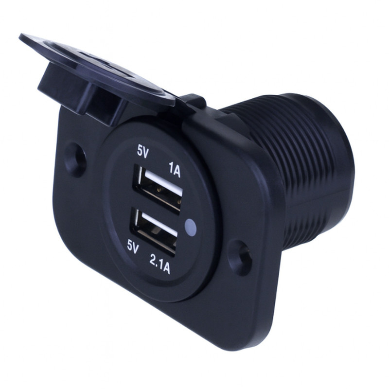Obrazek produktu Ładowarka USB Solvian Dual Port 3.1A (SKU: 4167) - importowany z CSV (SunTrack) blank