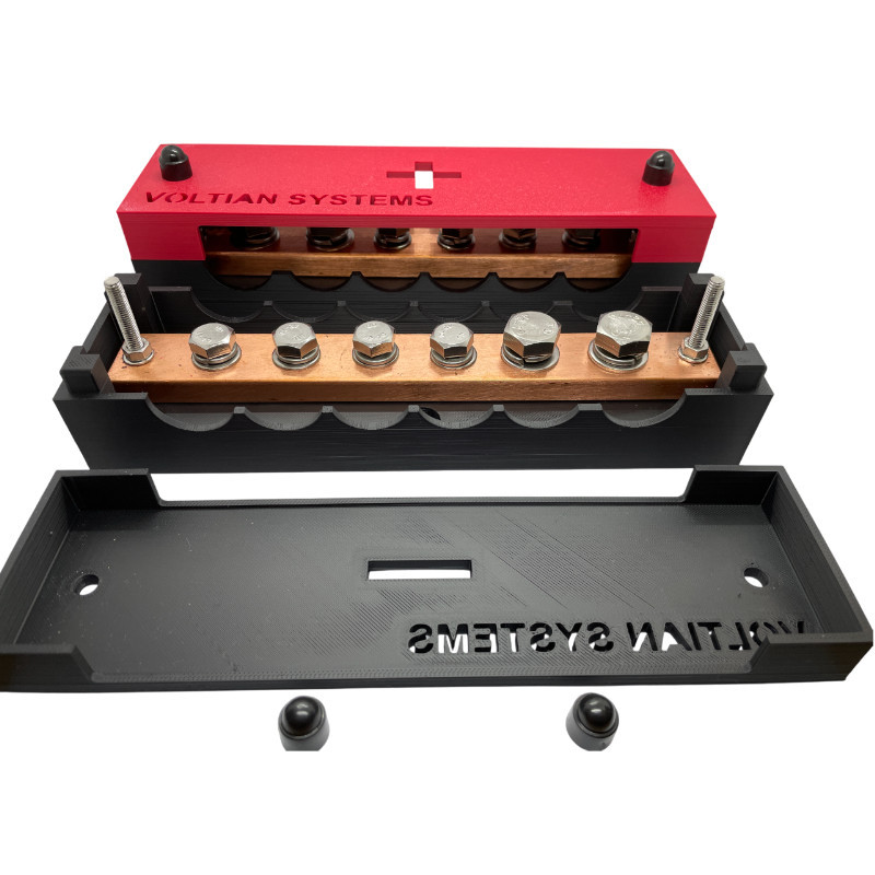 Obrazek produktu Busbar miedziany Voltian Systems 6P M8/M10 400A 70V – komplet 2 szt. (SKU: 3894) - importowany z CSV (SunTrack) blank