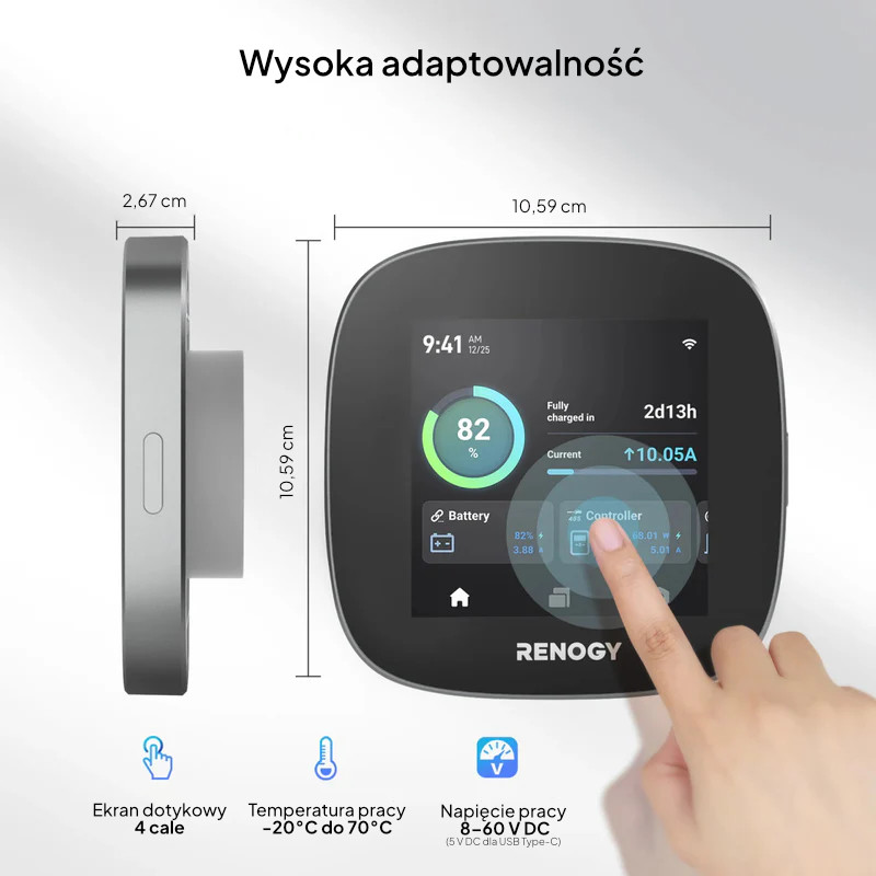 Obrazek produktu System monitoringu Renogy One Core (SKU: 3802) - importowany z CSV (SunTrack) blank