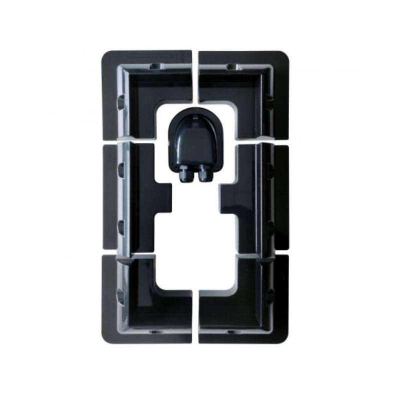 Obrazek produktu System montażowy 7 elementowy czarny odporny na korozję (SKU: 10515) - importowany z CSV (SunTrack) blank