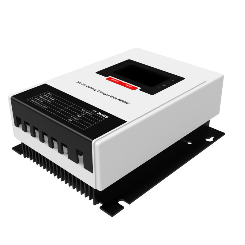 Obrazek produktu Zestaw solarny 435 W do kampera – ładowanie dwóch akumulatorów i zasilanie z alternatora (SKU: 3977) - importowany z CSV (SunTrack) blank