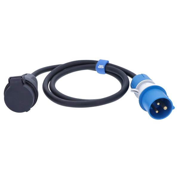 AS Schwabe Kabel adapterowy CEE -> SEV, Szwajcaria, 1.5 m