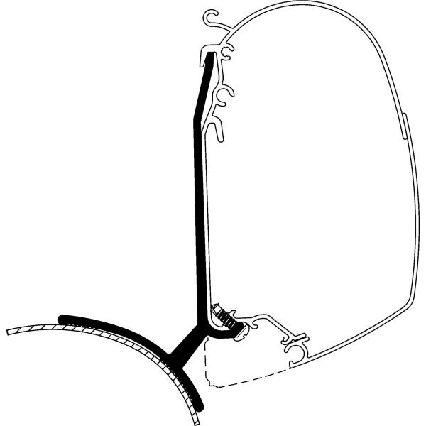 Thule Adapter Renault Trafic i Opel Vivaro dla Thule 4200 i serii 5