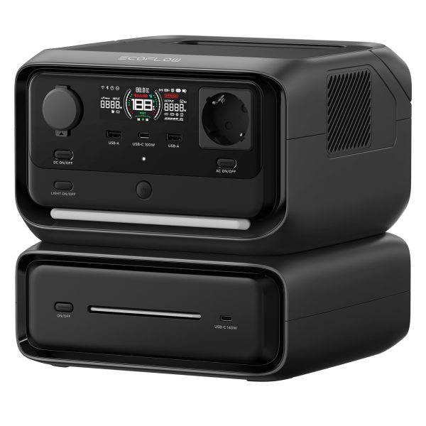 EcoFlow Stacja zasilania RIVER 3 Max z dodatkową baterią