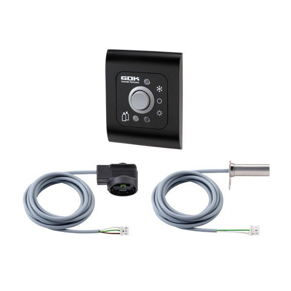 GOK Regulator grzewczy Caramatic TwoControl z wskaźnikiem zdalnym