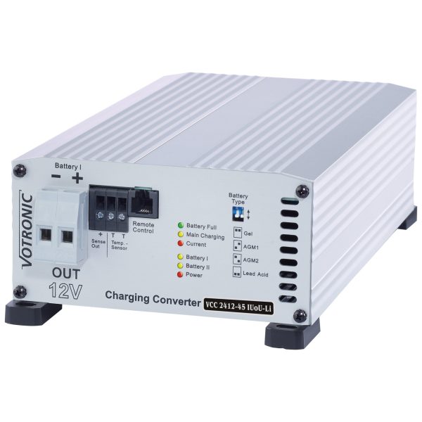 VOTRONIC Ładowarka bateria-bateria VCC IUoU-Li, 45 A