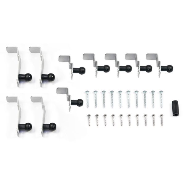 Remis Zestaw klipsów montażowych REMItop vario II, 35 mm, 500 x 700 mm (Grubość dachu do, Rozmiar zamówienia)