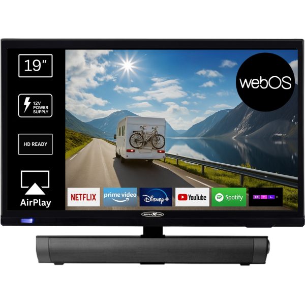 Reflexion Telewizor Reflexion LED19iBT Zestaw z Soundbarem, Rozmiar ekranu 19“ (48 cm) (Rozmiar ekranu)