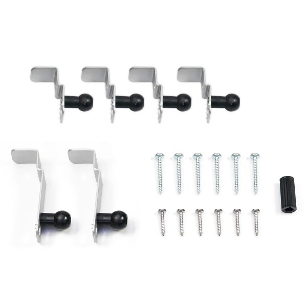 Remis Zestaw klipsów montażowych REMItop vario II, 45 mm