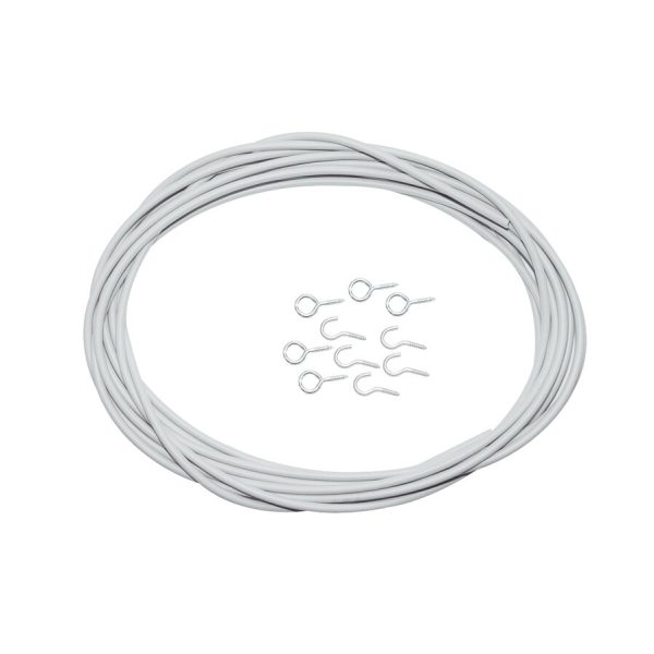 Fawo Spirala do zasłon Spannfix, jasnoszara