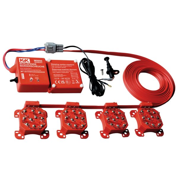 K&K Urządzenie odstraszające kuny M9900 Energooszczędne urządzenie wysokonapięciowe