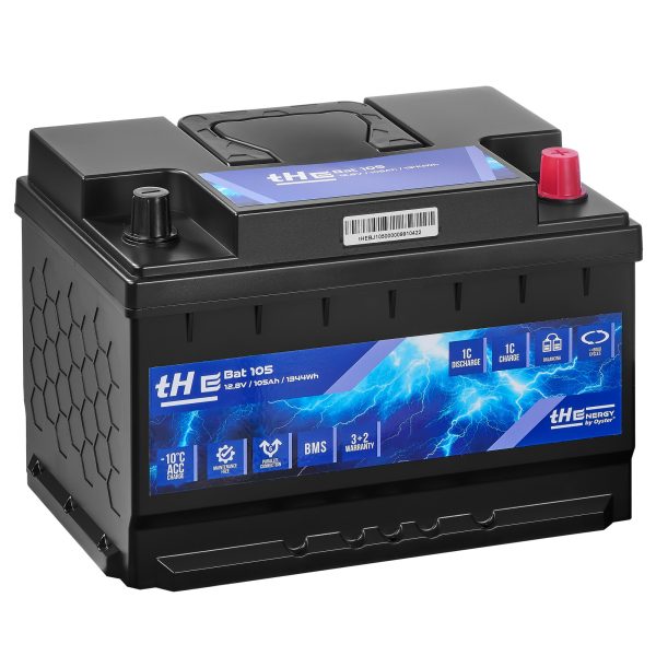 ten Haaft Bateria Litowa LiFePO₄ tHE Bat 105, 12.8 V