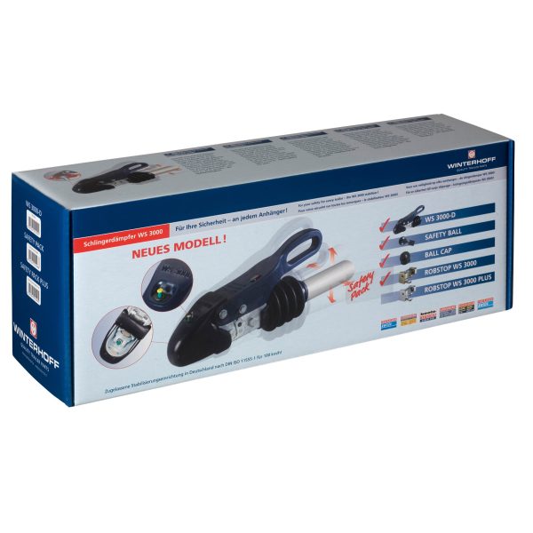 Winterhoff Złączka kulowa Safety Pack WS 3000 z tłumieniem walcowym i Robstop
