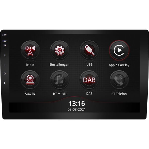 ESX Moniceiver ESX Vision VN1030 DBJ dla Fiat Ducato, rok budowy 2006/07 - 2021/08