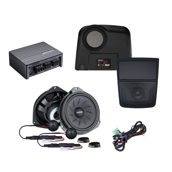ETON Sound System for Fiat Ducato, Complete Set for Vehicles with Radio Preparation - System Dźwiękowy dla Fiat Ducato, Kompletny Zestaw dla Pojazdów z Przygotowaniem do Radia