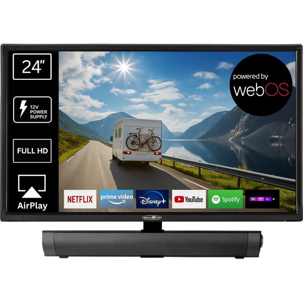 Reflexion Telewizor Reflexion LED24iBT Zestaw z Soundbarem, Rozmiar ekranu 23,6" (60 cm) (Rozmiar ekranu)