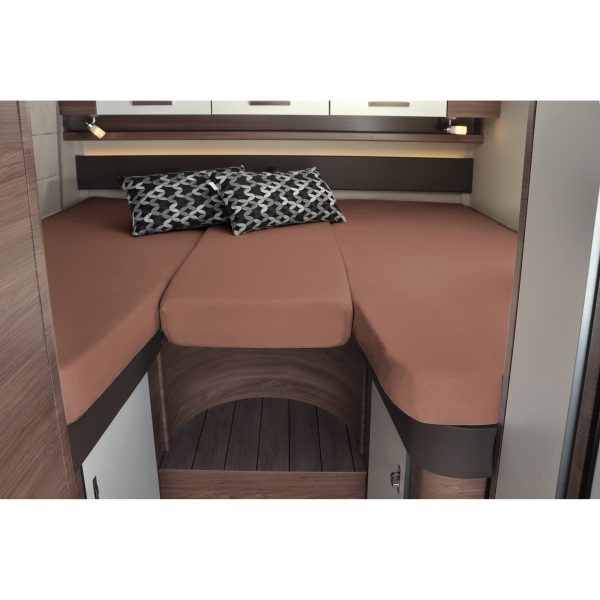 Zestaw Prześcieradeł Dopasowanych, 3 sztuki, do łóżek tylnych