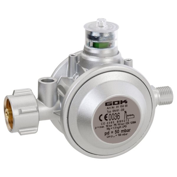 GOK Reduktor gazowy 1.5 kg/h KLF x G1/4LH-KN UEDS