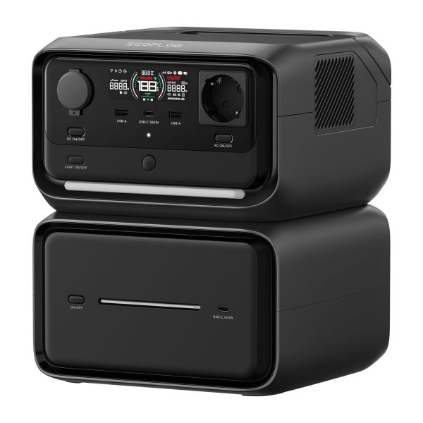 EcoFlow Stacja zasilania RIVER 3 Max Plus z dodatkową baterią