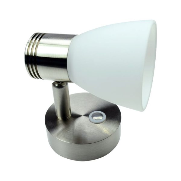 David Leuchten Lampa Czytelnicza Montowana Powierzchniowo 3000 K, Prawdziwe Szkło, USB-C