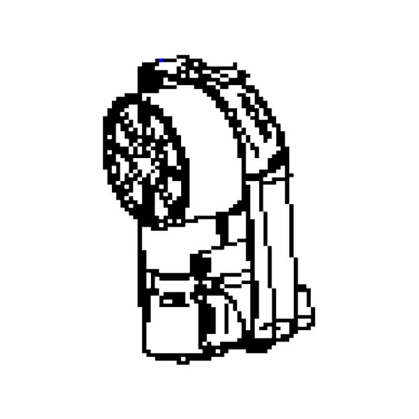 Thule Płyta końcowa lewa z mechanizmem korbowym TO 4900, antracyt