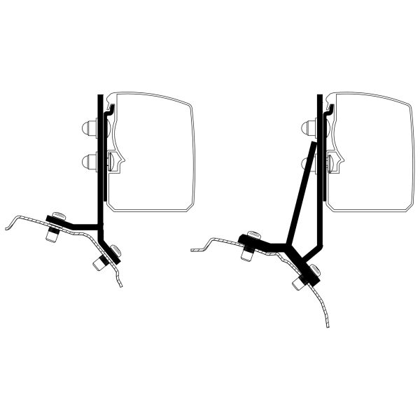 Thule Adapter do Ford Transit / Tourneo Custom Minivan dla Thule 3200