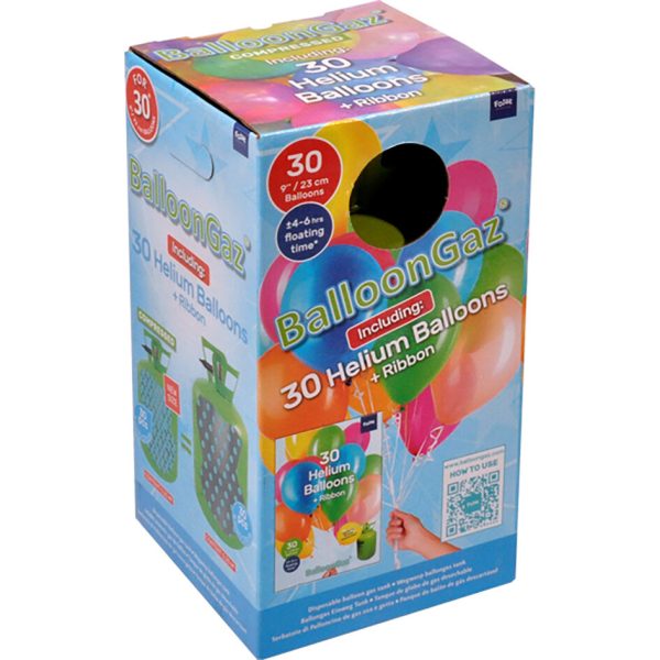 Stellfeld & Ernst Zestaw balonowy Helium BalloonGaz