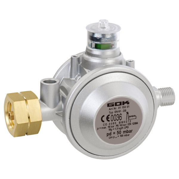 GOK Regulator Niskiego Ciśnienia Typ EN61-DS 1.5 kg/h