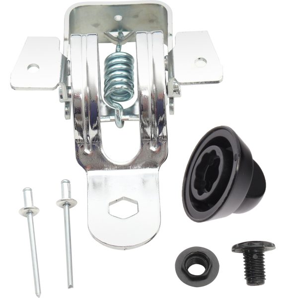 Dometic Zawias do pokryw szklanych serii 8000, stal nierdzewna, prosty