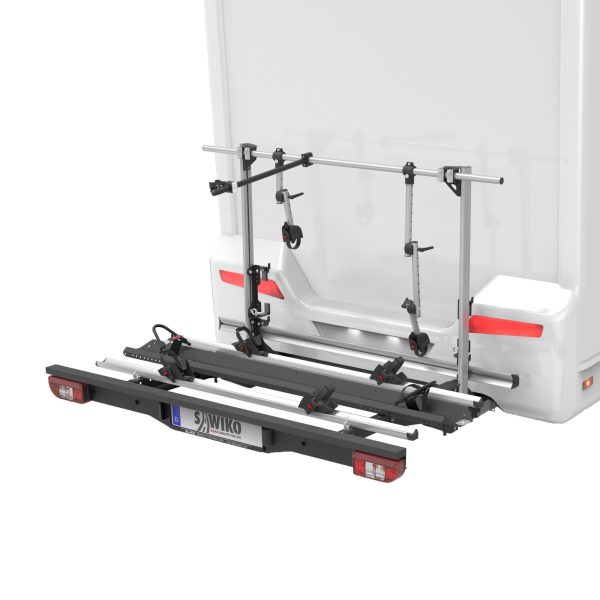 Sawiko Nośnik ładunku Vario z oświetleniem halogenowym na 1 skuter motorowy