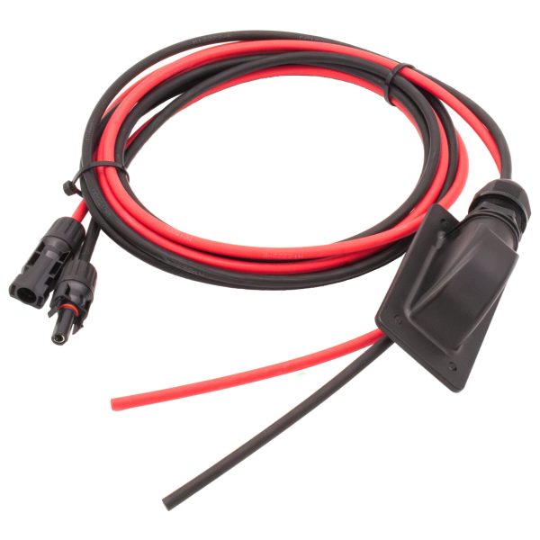 ten Haaft Prowadzenie kabli dachowych Sunsolid wraz z kablem połączeniowym z wtyczką MC4